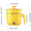 Multicuiseur Électrique 1,8L Compact – Hot Pot, Riz