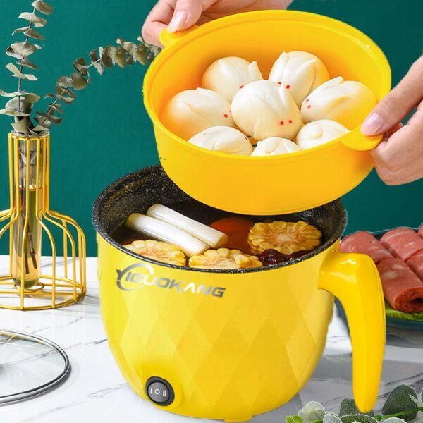 Multicuiseur Électrique 1,8L Compact – Hot Pot, Riz
