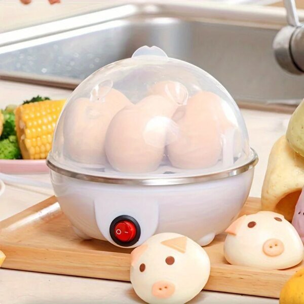 Cuiseur à Œufs Multifonction Compact – Petit Déjeuner Rapide