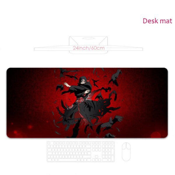 Grand Tapis de Souris Gamer Itachi – Surface XXL