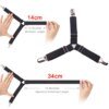 Supports de Drap de Lit avec Sangles Élastiques