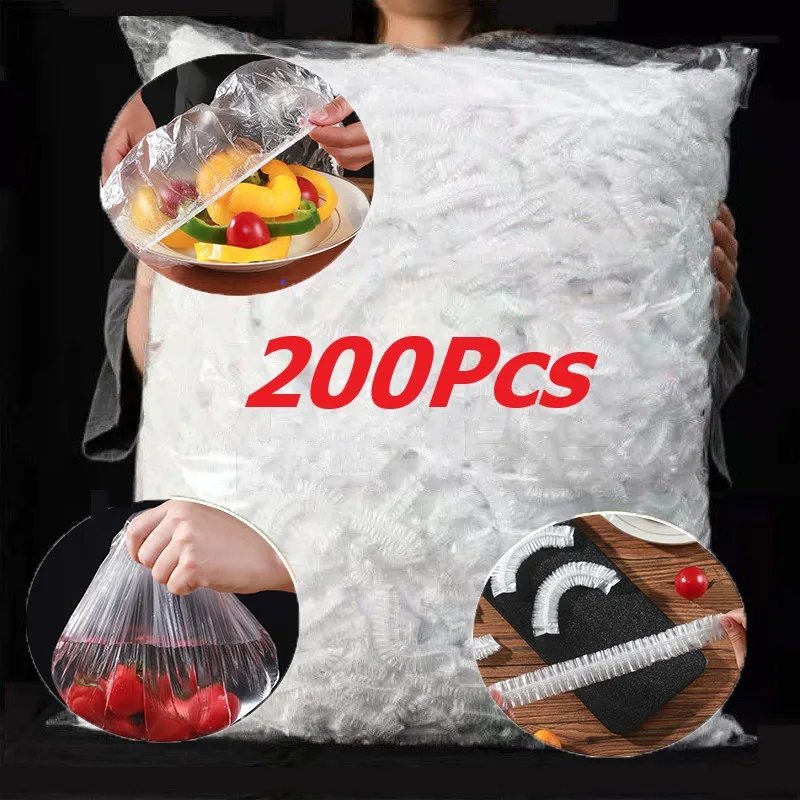 Couvercles alimentaires ustensile de — Couvercles Alimentaires Jetables - Film Plastique Élastique - Protection Bol | home20.fr