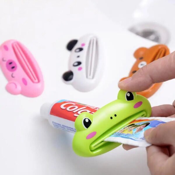 Distributeur de Tube de dentifrice à motifs d'animaux