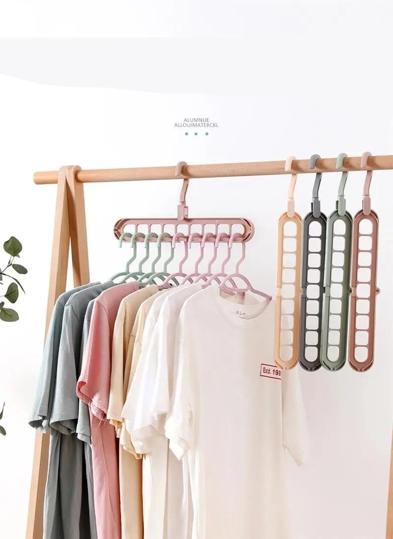 Support séchage accessoire de — Support de Séchage Multifonction pour Vêtements - 2 Cintres Plastique | home20.fr