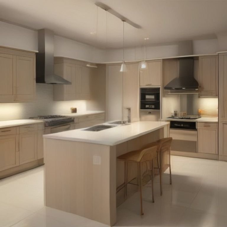Cuisine intelligente connectée maison 2031