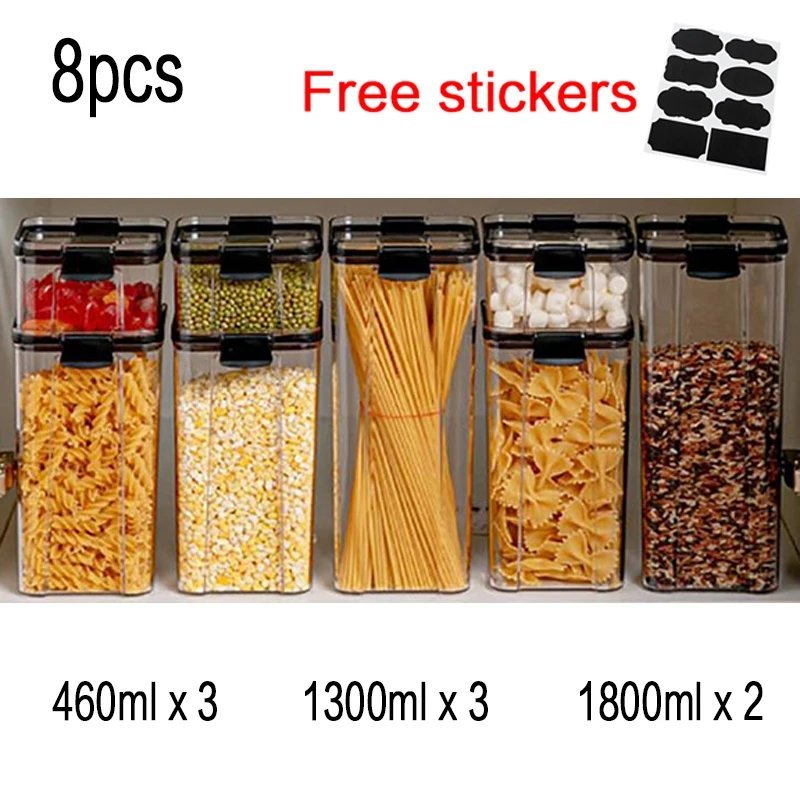 Bocaux en verre pour cereales